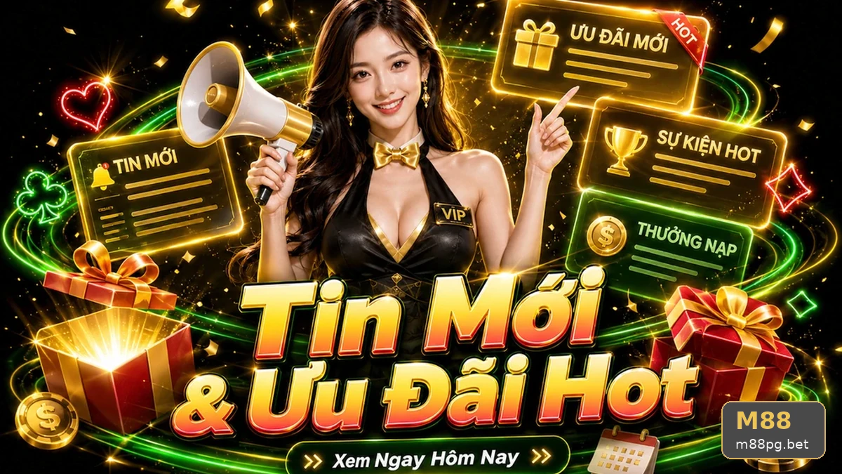 Khung Phân Tích Tỷ Lệ Khuyến Mãi M88 Tại m88pg.bet: Đọc Chi Tiết Giao Diện Tin Mới, Ưu Đãi Và Nhắc Nhở Đọc Kỹ Điều Kiện Doanh Thu Trước Khi Nhận Ưu Đãi