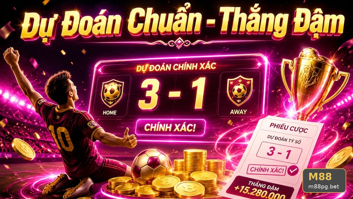7 Điểm Chênh Lệch Khi Đọc Tỷ Số Trận Đấu Thể Thao Tại M88